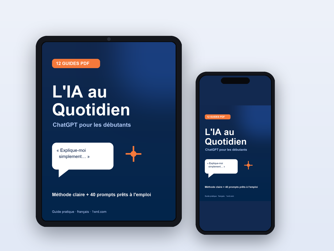 Aperçu du pack L'IA au Quotidien : les 12 guides PDF